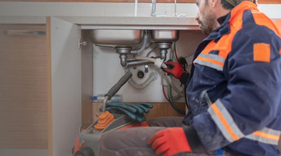 Thermal Imaging Leak Detection in Mantee, MS